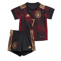 Camiseta Alemania Kai Havertz #7 Segunda Equipación Replica Mundial 2022 para niños mangas cortas (+ Pantalones cortos)